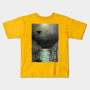 Tripods - H G Wells: Kids T-Shirt